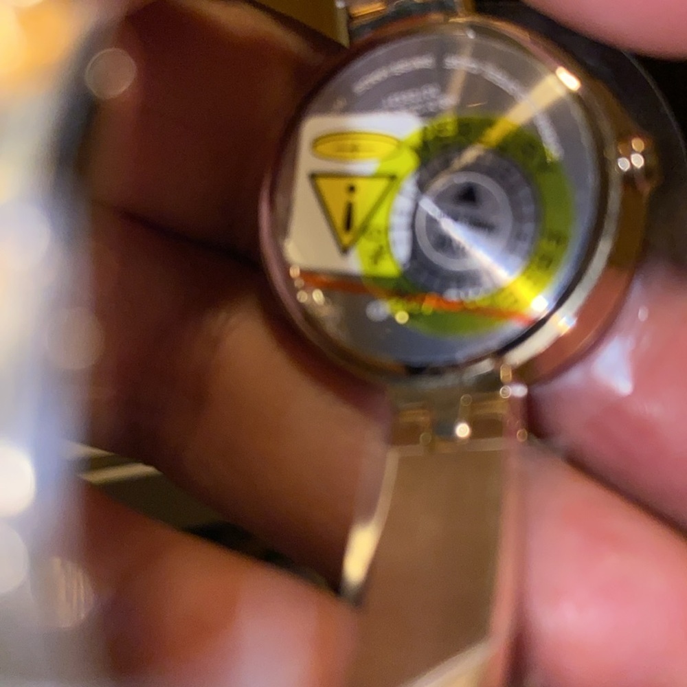 Movado Silver and Gold Tone Watch new - Picture 6 of 8